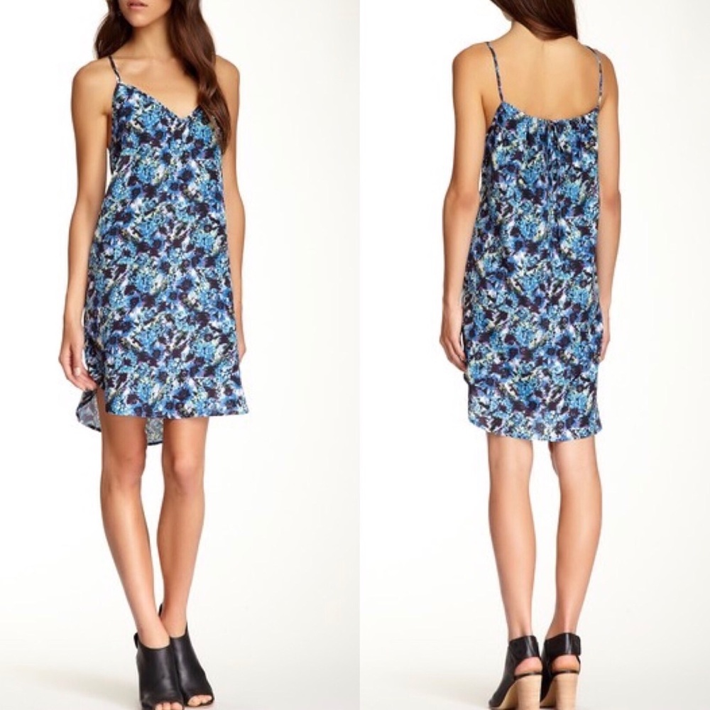 Rieley Medium Flowy Spaghetti Strap Print Dress